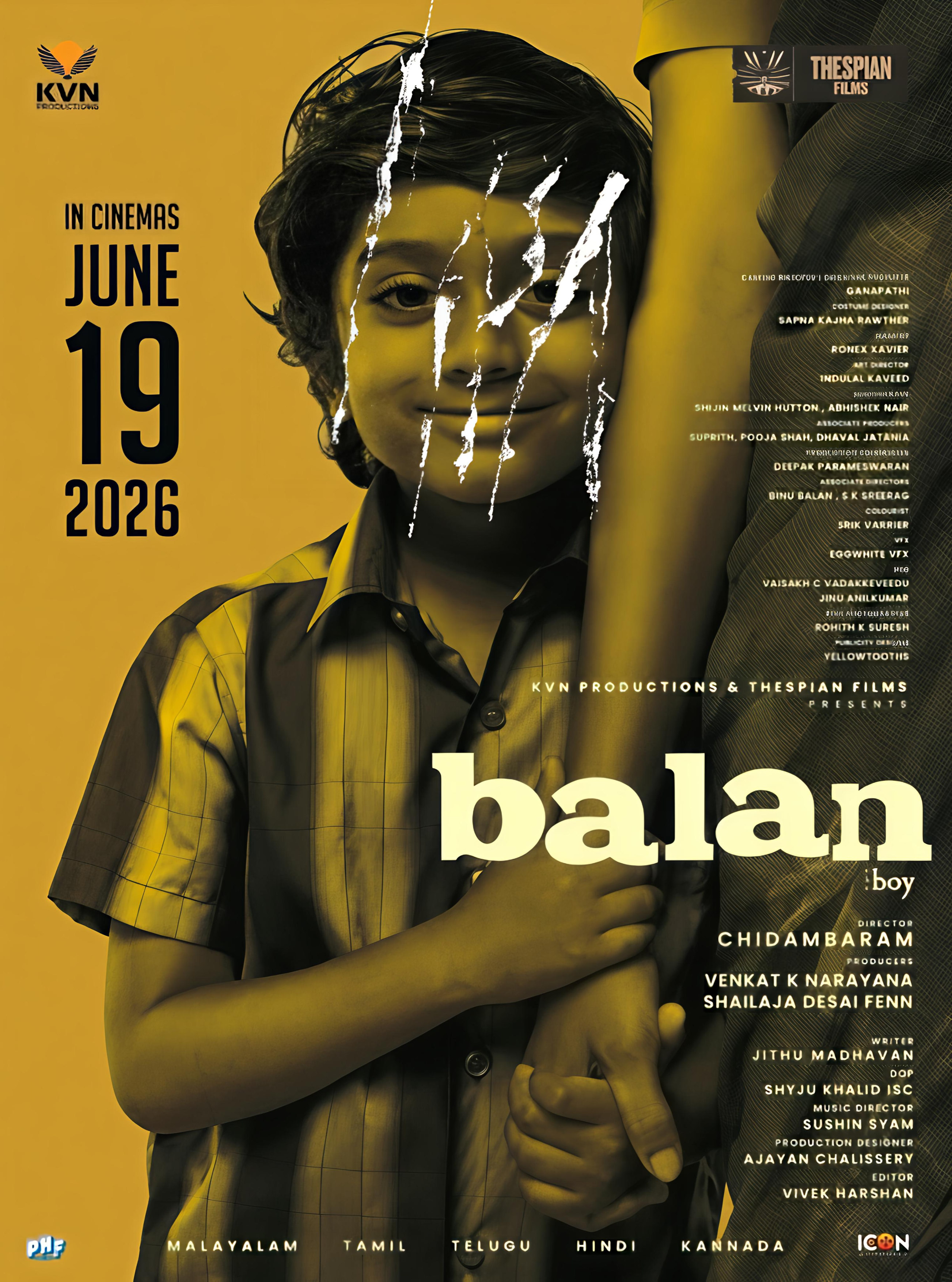 Balan: The Boy poster artwork