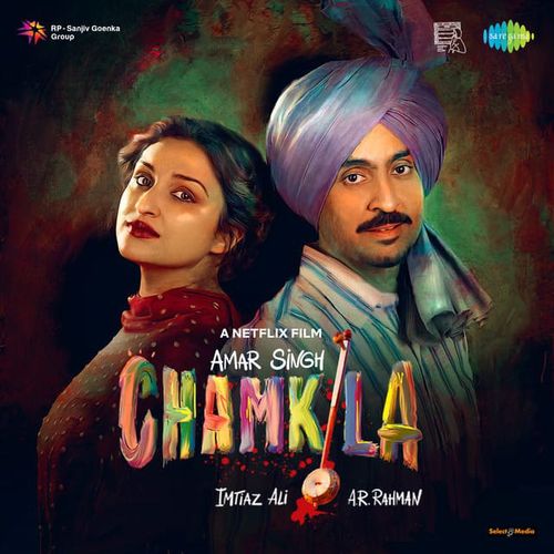 Amar Singh Chamkila poster