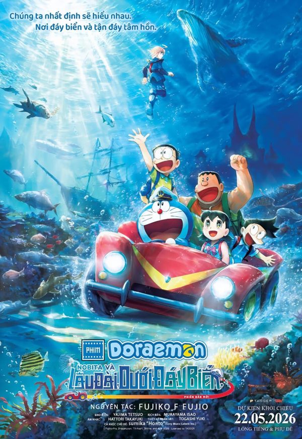 Doraemon Nobita's Castle of the Undersea Devil poster
