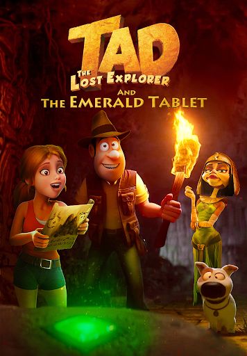 Tad the Lost Explorer and the Emerald Tablet poster