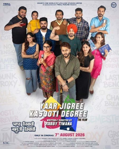 Yaar Jigree Kasooti Degree poster
