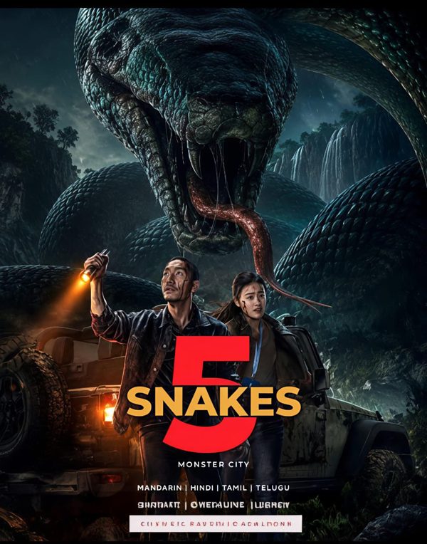 5 Snakes poster